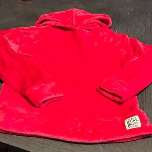 Lucky Brand Kids' Vivid Hot Pink Plush Hoodie